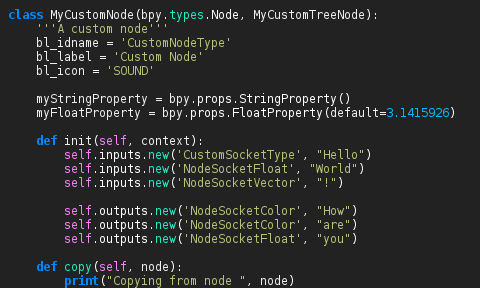 Python Nodes