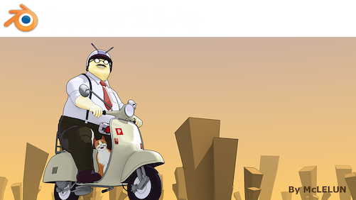 Blender 2.67 Splash Screen