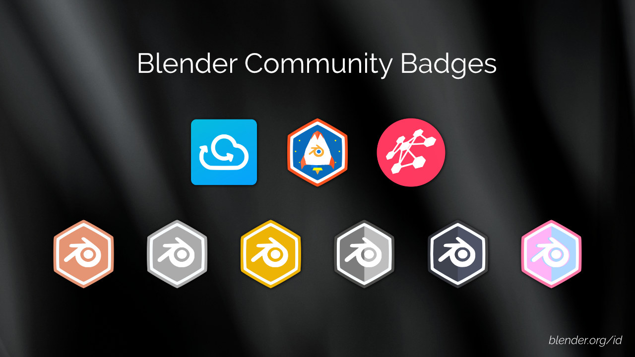 Blender Community Badges