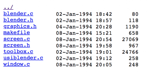 Blender Source Files