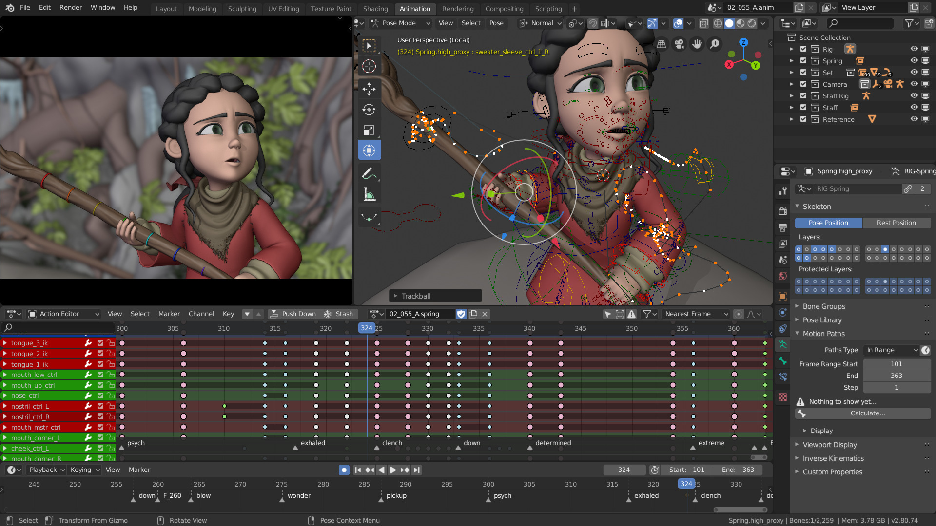 Animation & Rigging blender.org