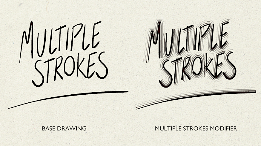 Multiple Strokes Modifier