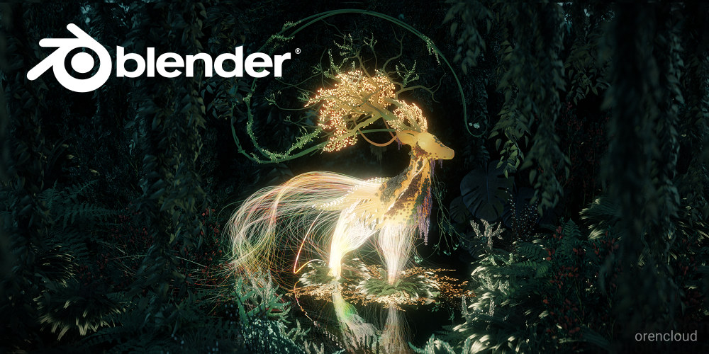 Blender 3.1 - Secret Deer