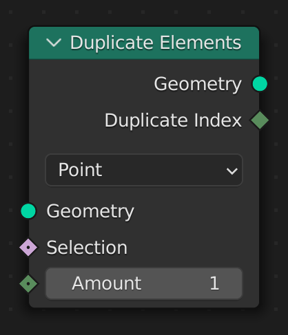 Duplicate Elements node