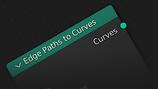 Edge Paths to Curves