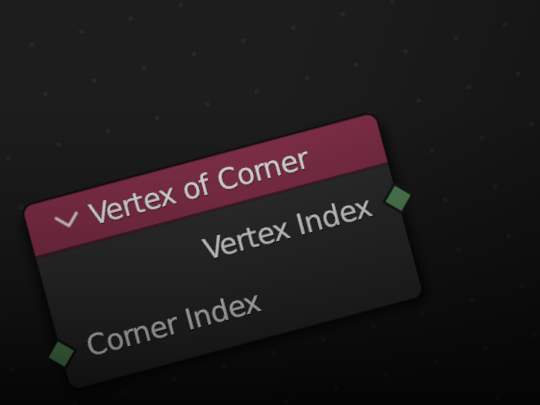 Vertex of Corner