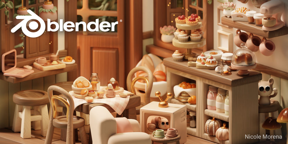 Blender 3.5 - Cozy Kitchen