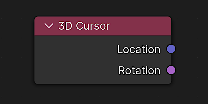 3D Cursor